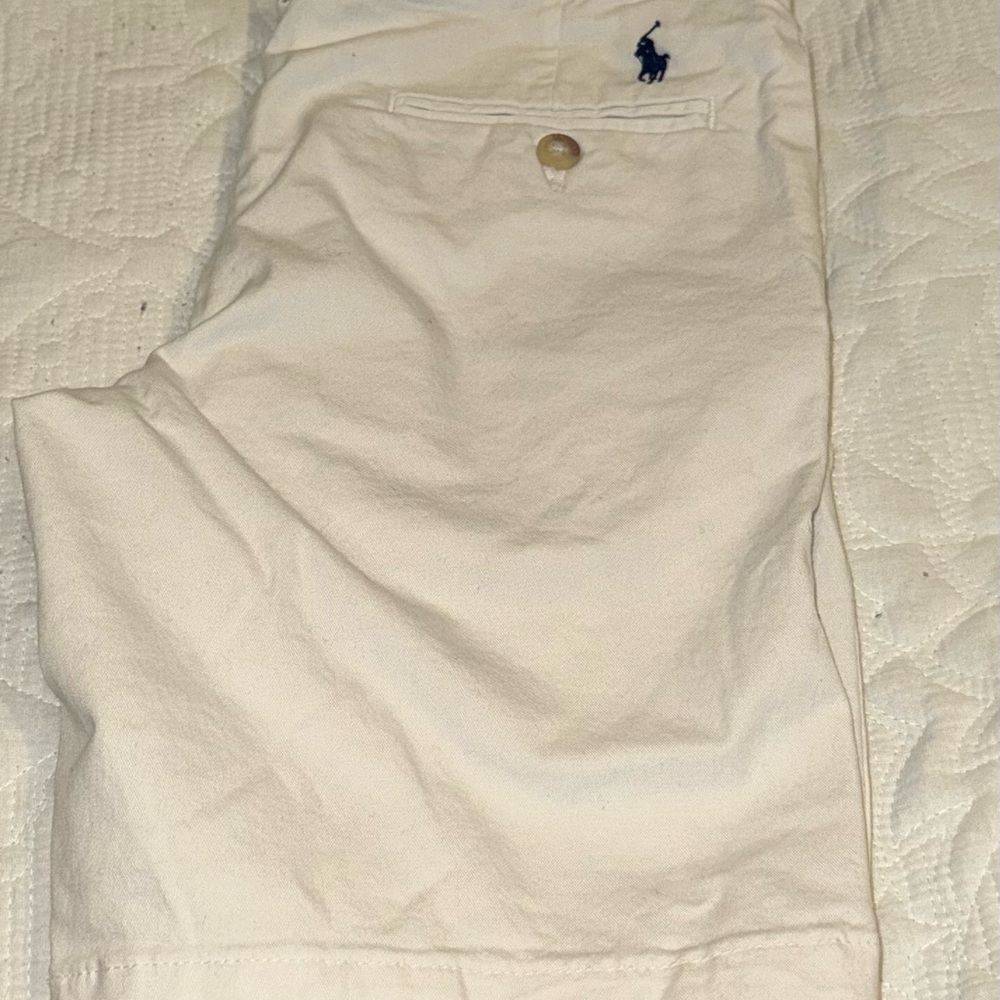 Polo Ralph Lauren Cream Shorts